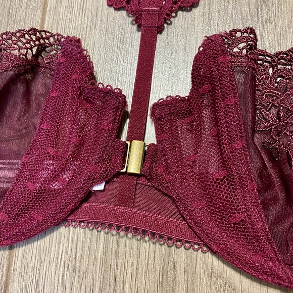 FreePeople NWOT Fancy Racerback Underwire Demi Bra - Picture 4 of 8
